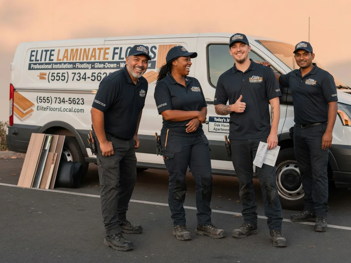 Laminate flooring installation company in Rudolph, OH